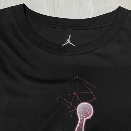 USAモデル NIKE ナイキ AIR JORDAN ジョーダン 半袖 Tシャツ GRID 黒 ジャンプマン (AJ1)