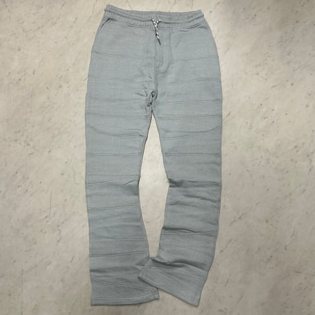 米国LAブランド Bezalel Jeans ベザレル ジーンズ Horizontal stitched 横ステッチ スウェットパンツ グレー (JNS237)