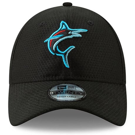限定 pring TSモデル MLB公式 マイアミ Marlins マーリンズ 黒 NEWERA ニューエラ 9Twenty キャップ