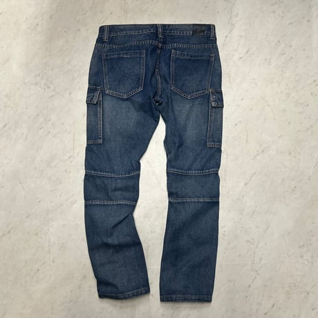 米国ブランド Trillnation トリルネーション スリムフィット デニム デストロイド デニム ジーンズ Indigo (JNS160)