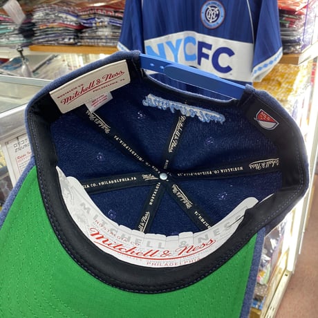 MLS メジャーリーグサッカー Mitchell&Ness ニューヨークシティFC キャップ NYCFC (MLS19)