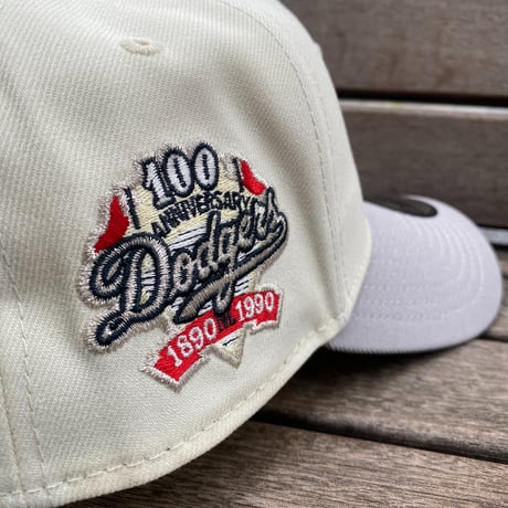 海外限定 Newera ニューエラ 9Forty A-Frame Aフレーム LA Dodgers ドジャース キャップ 100th Anniv (940-18)