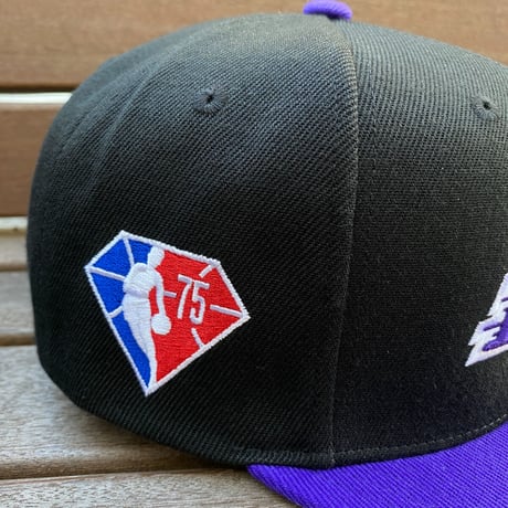 75周年記念モデル Mitchell&Ness NBA ロサンゼルス レイカーズ スナップバック キャップ (14-2)