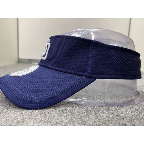 公式クラブハウスモデル NEWERA ニューエラ Visor サンバイザーPADRES サンディエゴ パドレス MLB