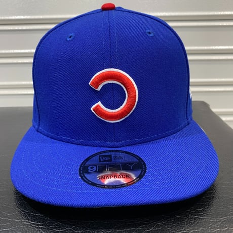 USA限定 Newera ニューエラ 9FIFTY アップサイドダウンロゴ スナップバック MLB シカゴ カブス