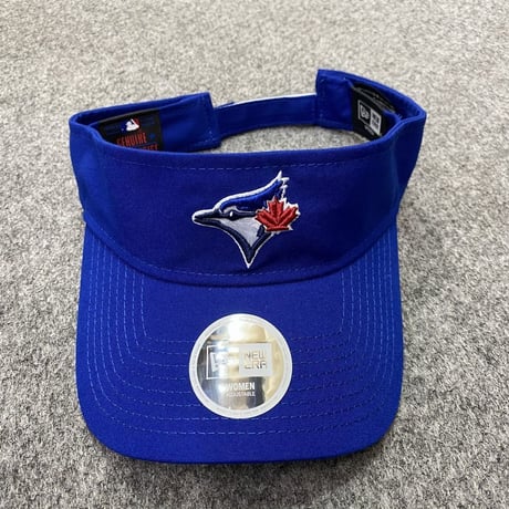 Essential ニューエラ NEWERA サンバイザー Bluejays トロント ブルージェイズ MLB サイズ調節可