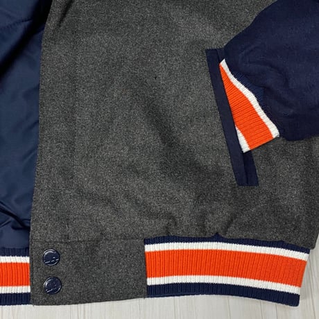 NFL公式 JHデザイン Broncos デンバー ブロンコス リバーシブル スタジャン