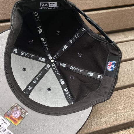 USA限定 9FIFTY ニューエラ NFL フォーティナイナーズ SF 49ers スナップバックキャップ BLK (950-99)
