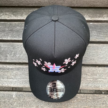 海外限定 Newera ニューエラ 9Forty Aフレーム Astros ヒューストン アストロズ SAKURA 桜 キャップ (940-231)