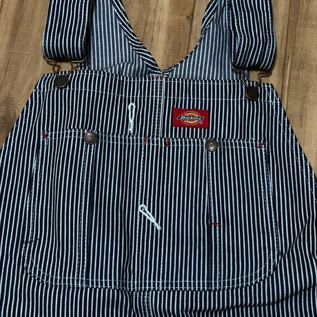 Dickies ディッキーズ  Bib Overall オーバーオール ヒッコリーストライプ USAモデル (OA10)