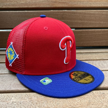 限定 NEWERA ニューエラ 59FIFTY スプリングトレーニング メッシュキャップ Phillies フィリーズ