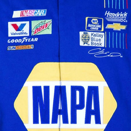 USA最強モータースポーツ  NASCAR ナスカー 海外限定モデル JHデザイン レーシングジャケット NAPA