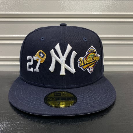 限定モデル 59FIFTY ニューエラ Newera ゴールドリングス NY Yankees ヤンキース MLB (19-4)
