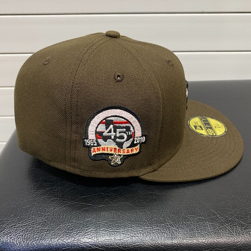 別注Newera 59fifty ヒューストンアストロズ 45thアニバーサリー Men's Houston Astros New Era Brown 45th Anniversary Pink