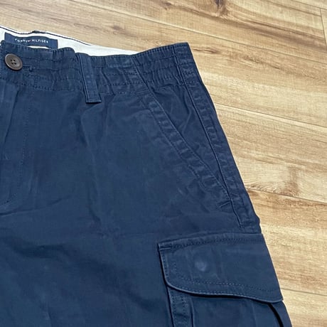 トミーヒルフィガー TOMMY HILFIGER USA カーゴ ショートパンツ SKY CAPTAIN NAVY 紺