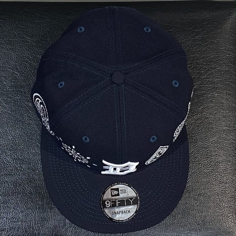 USA限定 Newera ニューエラ 9FIFTY ペイズリー スナップバック MLB デトロイト タイガース