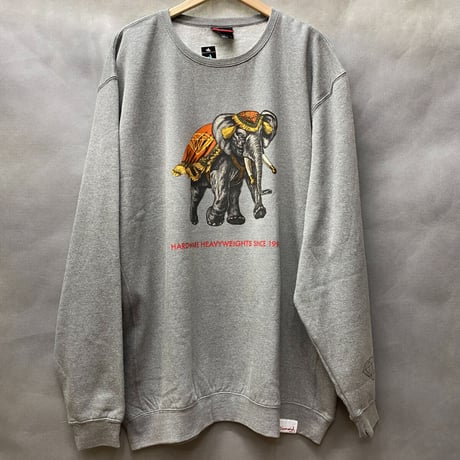 Diamond Supply ダイヤモンドサプライ Hardware Heavyweights クルーネック スウェット トレーナー 象