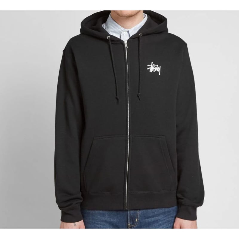 USA正規品 Stussy ステューシー BASIC ベーシック ZIP スウェット