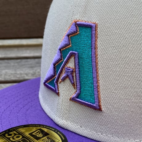 USA限定 59FIFTY ニューエラ D.backs ダイヤモンドバックス Off-Campus クーパーズタウン (1-7)