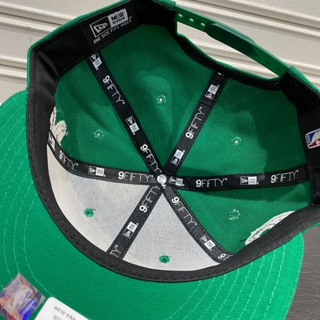 USA限定 Newera ニューエラ 9FIFTY ペイズリー スナップバック NBA ボストン セルティックス