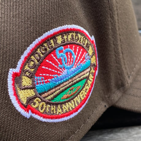 海外限定 Newera ニューエラ 9Forty Aフレーム LA Dodgers ロサンゼルス ドジャース キャップ 50th Anniv (940-209)