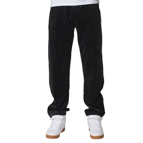 アメリカ限定  FILA フィラ Velour ベロア 上下 セットアップ 黒トラックジャケット パンツ トラックスーツ