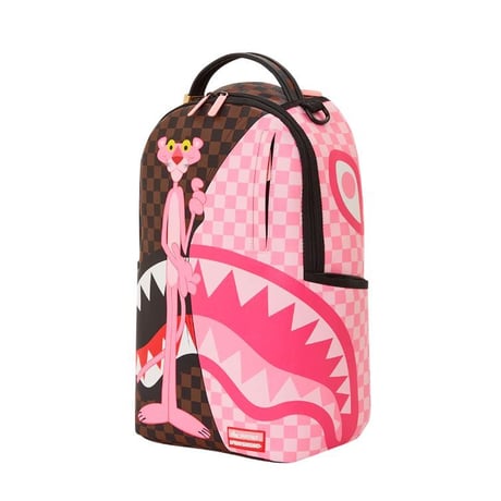 限定 SPRAYGROUND ピンクパンサー PINK PANTHER バックパック DLXV シャークマウス 2トーン
