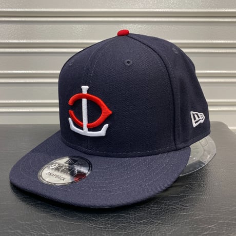 USA限定 Newera ニューエラ 9FIFTY アップサイドダウンロゴ スナップバック MLB ツインズ