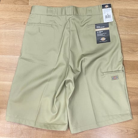 米国仕様 Dickies ディッキーズ 42283 Loose Fit ルーズフィット ショートパンツ カーキ (SJNS10)