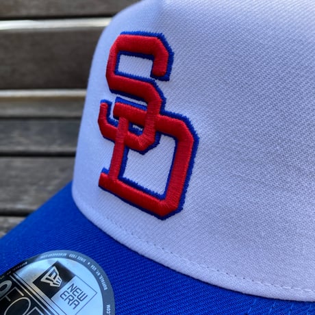 海外限定 Newera ニューエラ 9Forty A-Frame Aフレーム SD Padres パドレス 50th Anniv キャップ (940-276)
