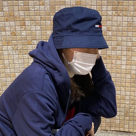USA限定 トミーヒルフィガー TOMMY HILFIGER リバーシブル バケットハット (50)