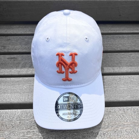 9Twenty ニューエラ NY Mets ニューヨーク メッツ MLB ストラップバックキャップ WHT