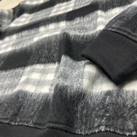 ニュージャージー発 Copper Rivet コッパーリベット BRUSHED FLANNEL CREWNECK フランネル クルーネック 黒 (TOP3)