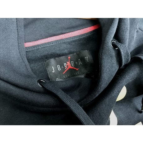 USA正規品  NIKE ナイキ JORDAN ジョーダン Classic プルオーバー フリース パーカー 黒 紫