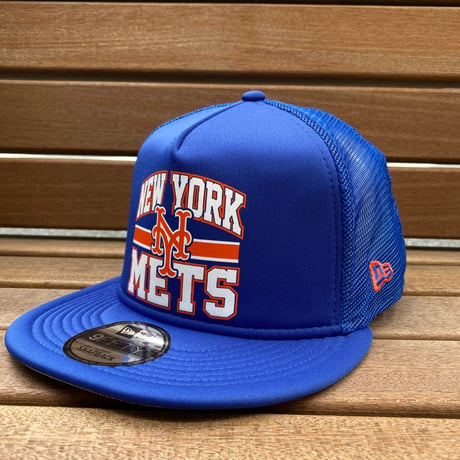 海外限定 ニューエラ LogoTrucker 9Fifty ニューヨークメッツ Mets トラッカーキャップ MLB