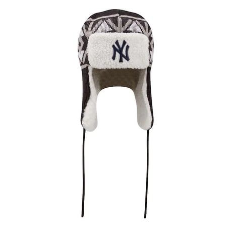 USA限定 ニューエラ Newera ニューヨーク ヤンキース Yankees 空軍 トラッパーハット 極暖ニット