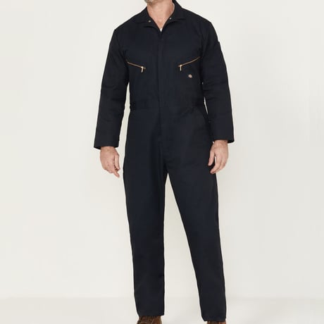 ストリートとワークの境界線を超える1着 Dickies ディッキーズ Deluxe Coveralls 長袖 カバーオール (C.Alls2)