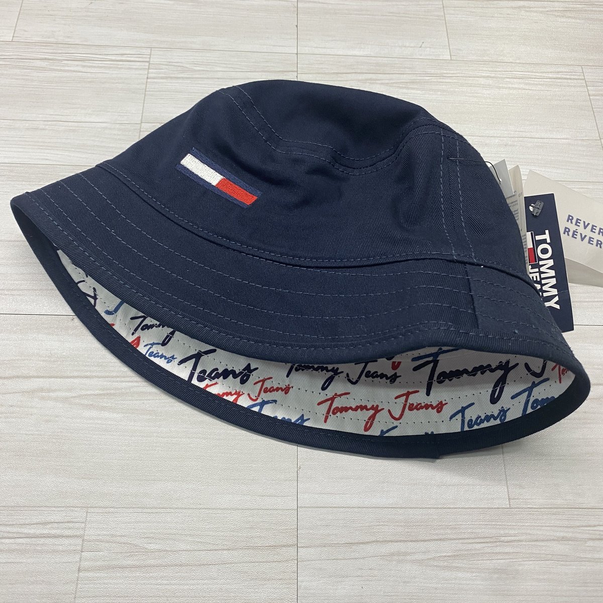 USA限定 トミーヒルフィガー TOMMY HILFIGER リバーシブル バケット