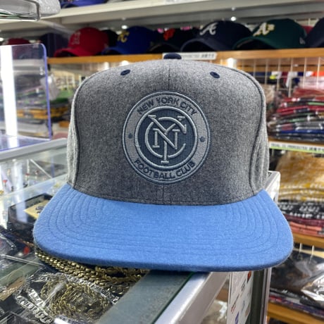 MLS メジャーリーグサッカー Mitchell&Ness ニューヨークシティFC キャップ NYCFC (MLS9)