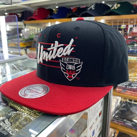 MLS メジャーリーグサッカー Mitchell&Ness スナップバックキャップ D.C. ユナイテッド  (MLS5)