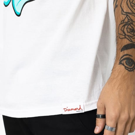 USA製 【M】 Diamond Supply Co ダイヤモンドサプライ 半袖 Ｔシャツ Blow Me 白 LA