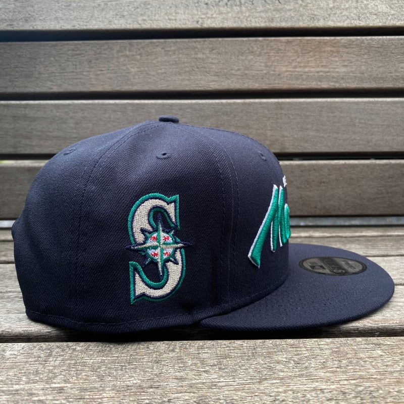 シアトル・マリナーズ　9FIFTY　ウール製スナップバック　2トーン ニューエラ NEW ERA シアトル・マリナーズ キャップ 9FORTY 2