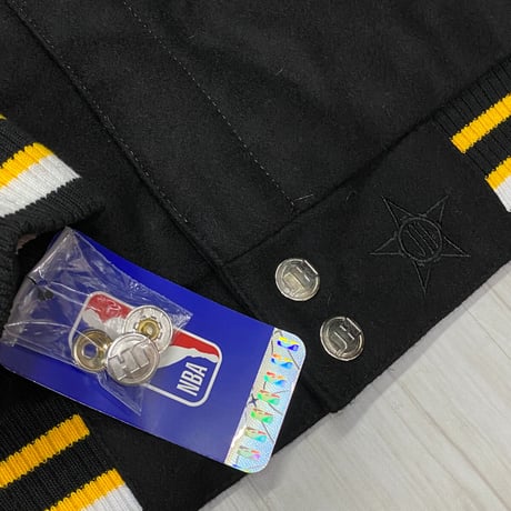 限定 JHデザイン LA レイカーズ Lakers ファイナル チャンピオン 17Time リバーシブル スタジャン