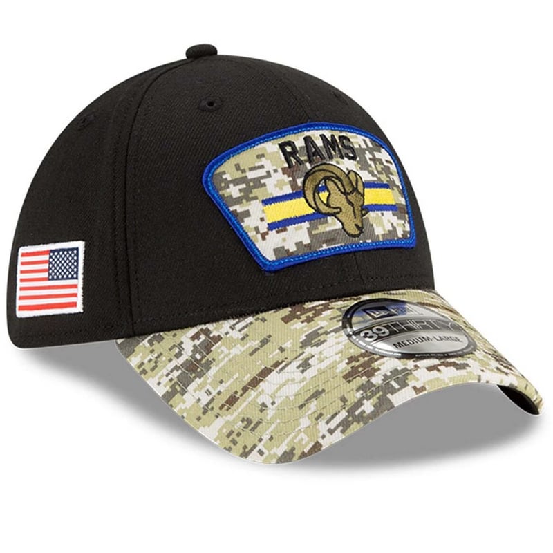 Newera ニューエラ NFL 39THIRTY ロサンゼルス ラムズ Rams ストレッチ