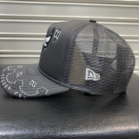 USAモデル Newera ニューエラ 9Forty トラッカーキャップ NBA シカゴ ブルズ ペイズリー柄