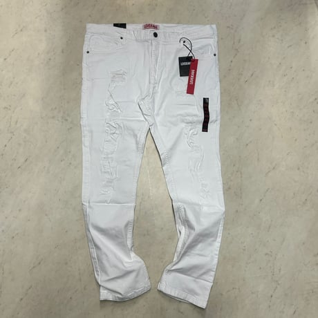 米国発 Leverage レバレッジ Slim Skinny Fit スリムスキニーフィット クラッシュドデニム (JNS222)