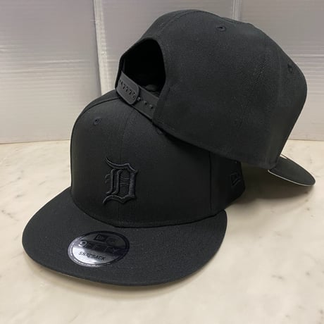 9FIFTY ニューエラ Newera デトロイト タイガース DET Tigers スーパーブラック スナップバックキャップ BOB (950-175)