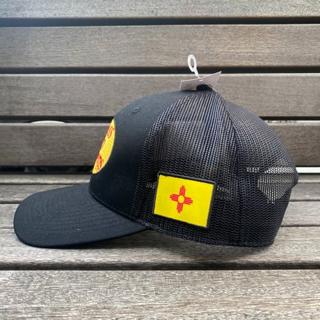 限定USA州旗パッチ Bass Pro Shops バスプロショップス 刺繍ロゴ ニューメキシコ州 メッシュキャップ (Bps62)