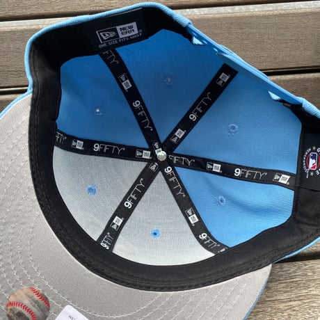 USA仕様 9FIFTY ニューエラ MLB ロサンゼルス ドジャース LA Dodgers スナップバックキャップ Essentials Sky Blue (950-202)
