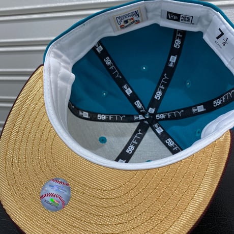59FIFTY ニューエラ Newera USA 限定モデル LA ANGELS エンゼルス  Kahana Bay Blue